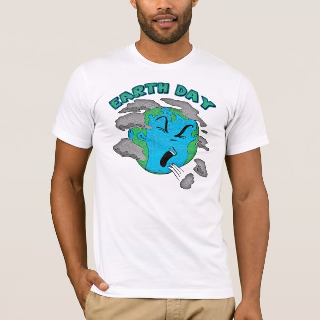 Camiseta T-shirt do Dia da Terra (Frente)