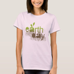 Camiseta T-shirt do Dia da Terra/t-shirt do Dia da Terra