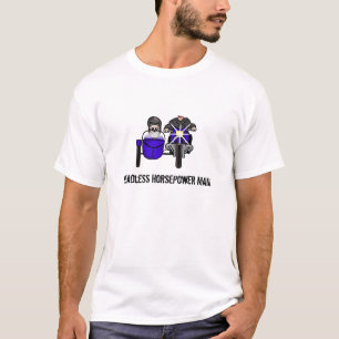 Camiseta T-shirt do Dia das Bruxas da motocicleta do