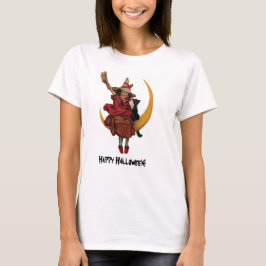 Camiseta T-shirt do Dia das Bruxas das mulheres