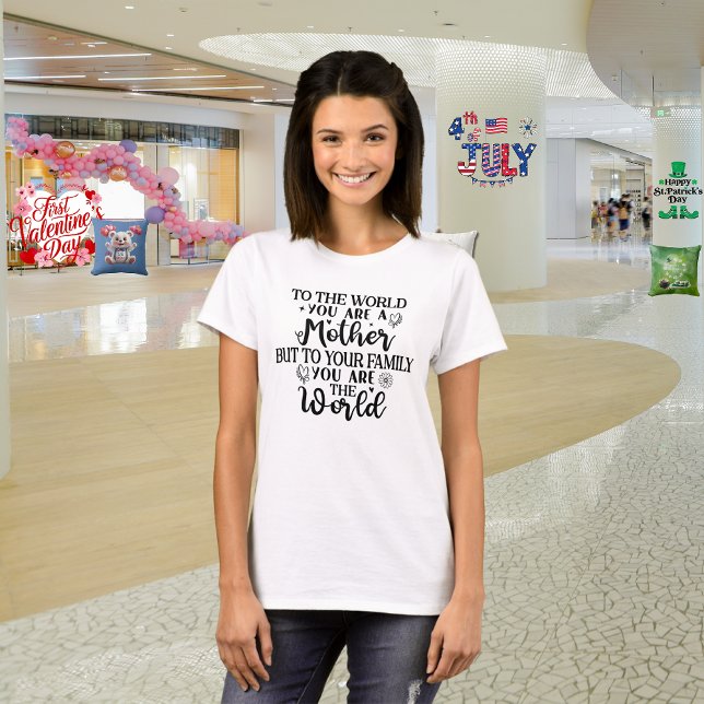 Camiseta T-shirt do dia de as mães "Garden of Love" (Criador carregado)