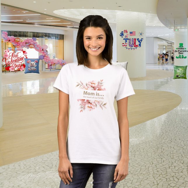 Camiseta T-shirt do dia de as mães "Garden of Love" (Criador carregado)