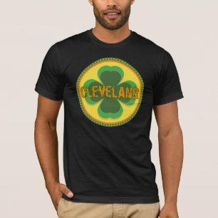 Camiseta T-shirt do dia de Cleveland St Patrick