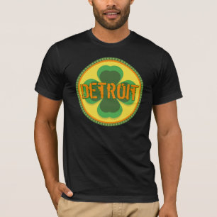 Camiseta T-shirt do dia de Detroit St Patrick