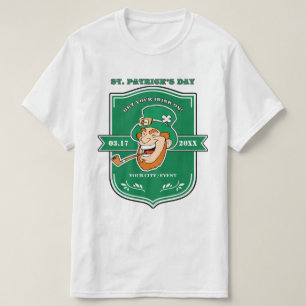Camiseta T-shirt do dia de St Patrick do design do