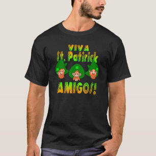 Camiseta T-shirt do dia de St Patrick do mexicano