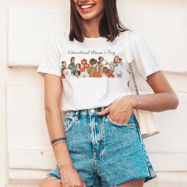 Camiseta T-Shirt do Dia Internacional da Mulher