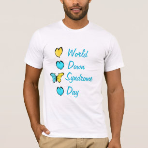 Camiseta T-Shirt do Dia Mundial da Síndrome de Down