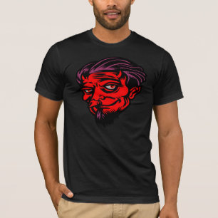 Camiseta T-shirt do diabo do Dia das Bruxas