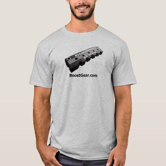 Camiseta T-shirt do diesel de Cummins Turbo (Frente)