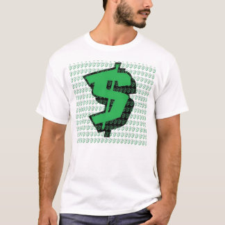 Camiseta T-shirt do dinheiro