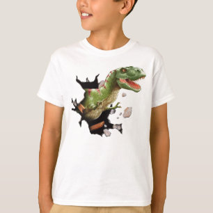 Camiseta T-shirt do dinossauro de T-Rex