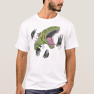 Camiseta T-shirt do dinossauro do Velociraptor