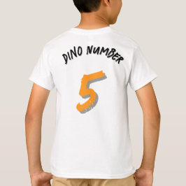 Camiseta T-shirt do Dinossauro Personalizável