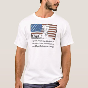 Camiseta T-shirt do discurso de Abraham Lincoln