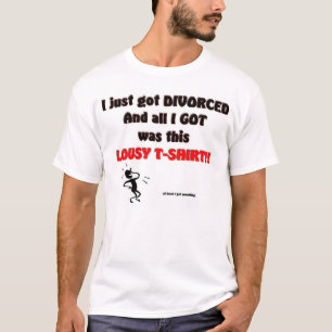 Camiseta T-shirt do divórcio