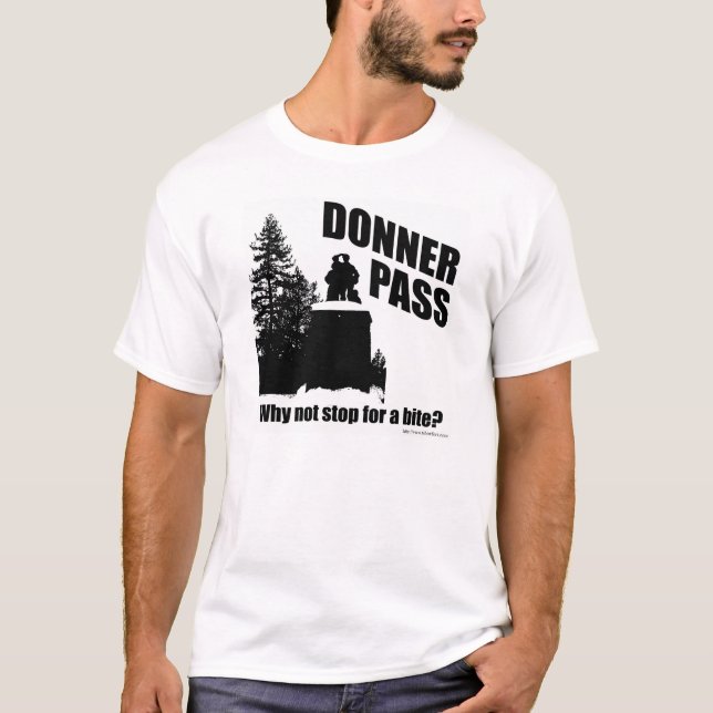 Camiseta T-shirt do Donner Pass (Frente)