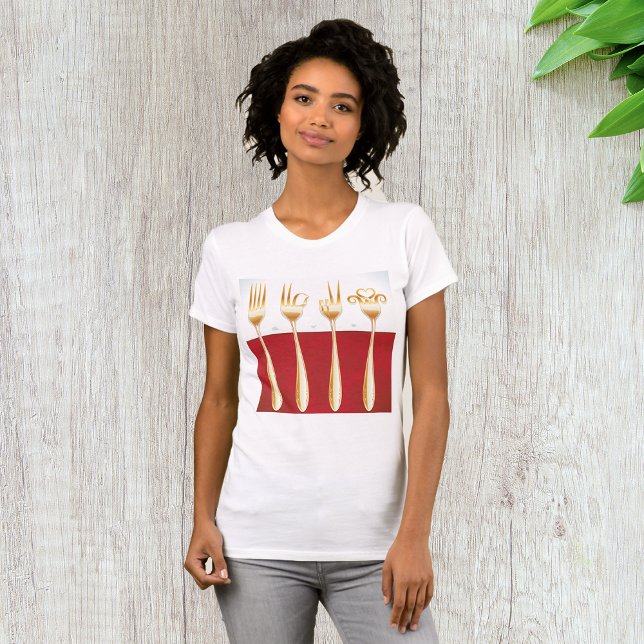 Camiseta T-Shirt do Dourado Forks (Criador carregado)