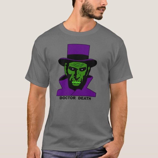 Camiseta t-shirt do Dr. Death (homens) (Frente)