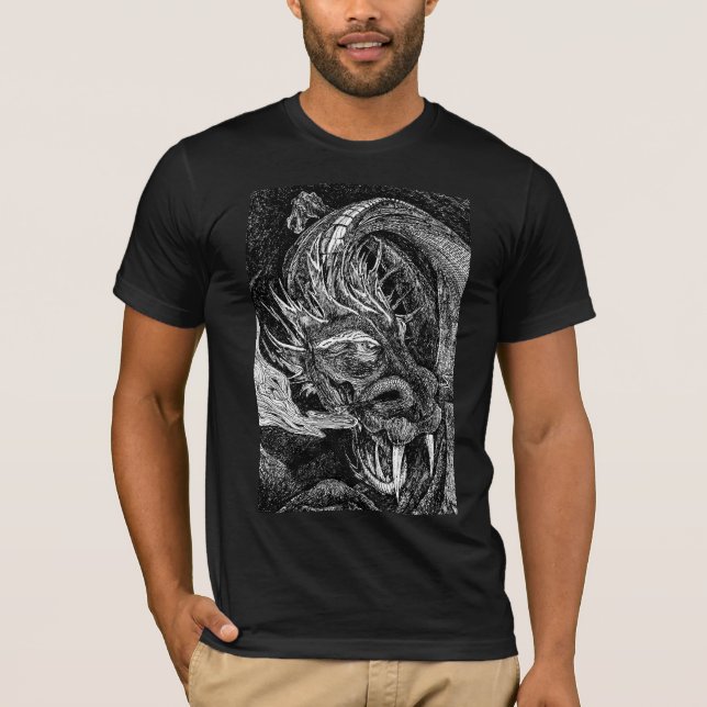 Camiseta t-shirt do dragão (Frente)
