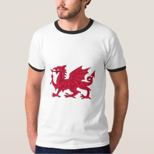 Camiseta T-shirt do dragão de Galês