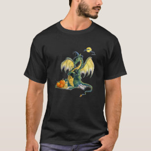 Camiseta T-shirt do dragão do Dia das Bruxas