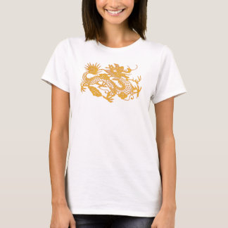 Camiseta t-shirt do Dragão Dourado