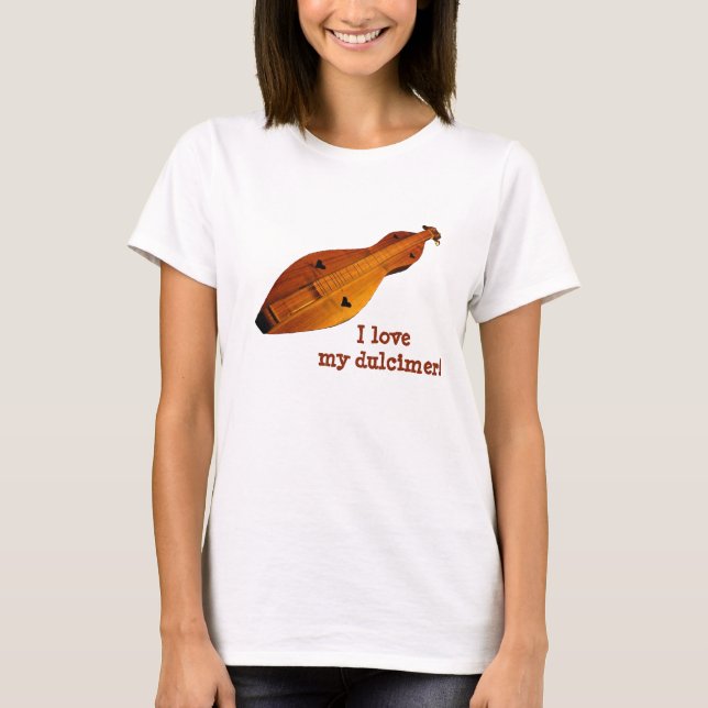 Camiseta T-shirt do Dulcimer (Frente)