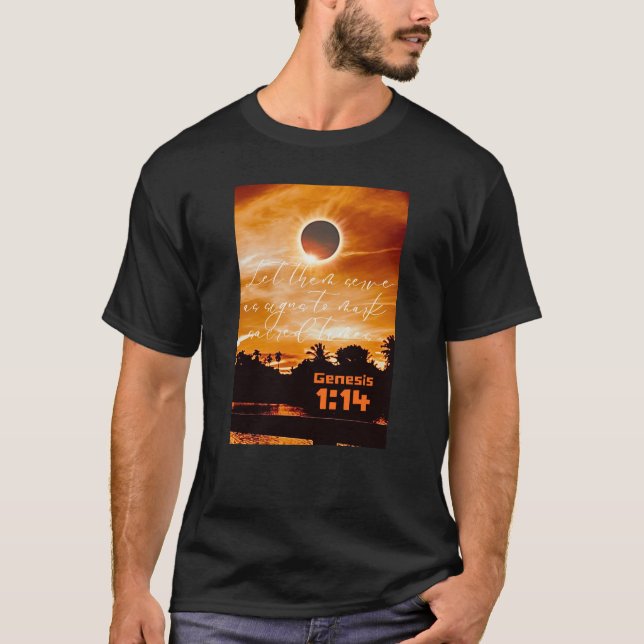 Camiseta t-shirt do eclipse gênese (Frente)