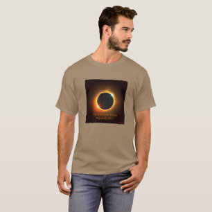 Camiseta T-shirt do eclipse solar