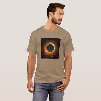 Camiseta T-shirt do eclipse solar