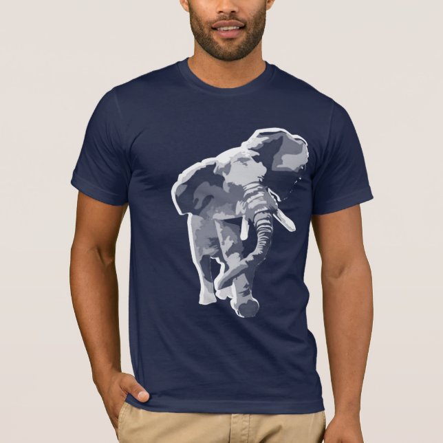 Camiseta t-shirt do elefante (Frente)