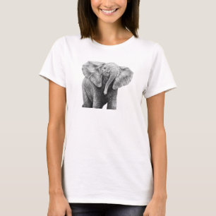 Camiseta T-shirt do elefante do bebê