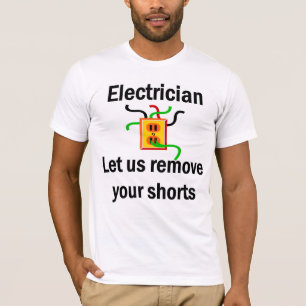 Camiseta T-shirt do eletricista