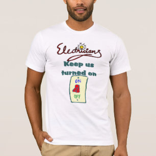 Camiseta T-shirt do eletricista