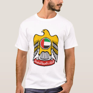 Camiseta T-shirt do emblema de Emirati