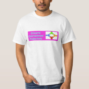 Camiseta T-shirt do entretenimento da etiqueta