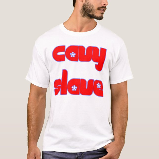 Camiseta T-shirt do escravo do Cavy (Frente)