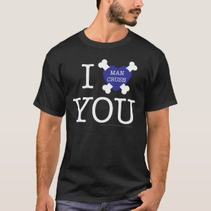 Camiseta T-shirt do esmagamento do homem