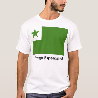 Camiseta T-shirt do esperanto