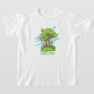 Camiseta T-shirt do Espírito Florestal