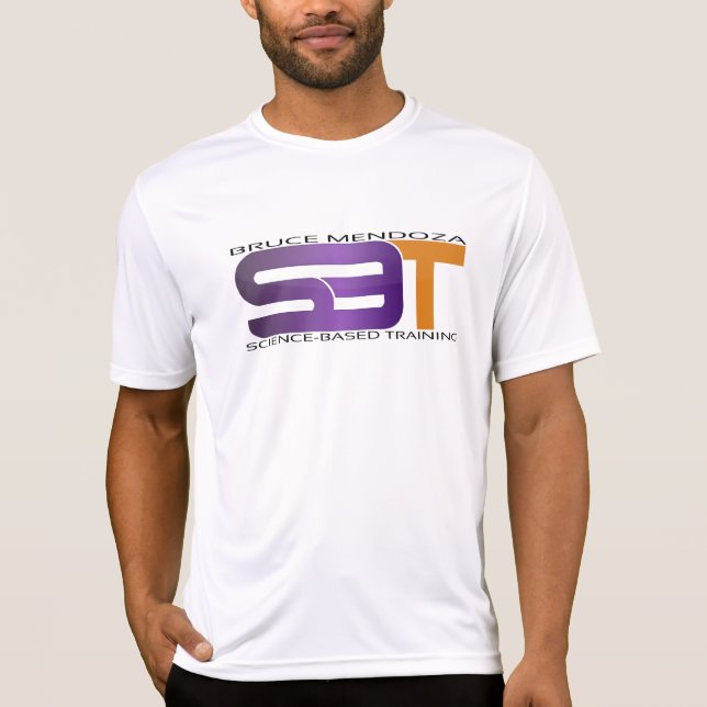 Camiseta T-shirt do Esporte-Tek de Bruce (Frente)