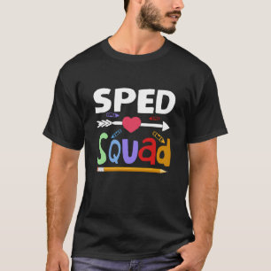 Camiseta T-shirt do esquadrão de velocidade