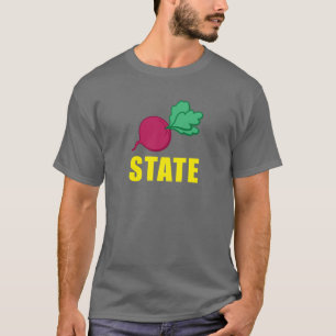 Camiseta T-shirt do ESTADO da BETERRABA