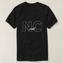 Camiseta T-shirt do estado de North Carolina NC