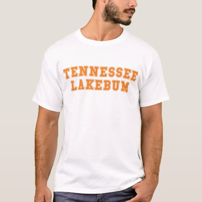 Camiseta T-shirt do estilo da faculdade de Tennessee (Frente)