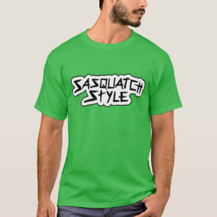 Camiseta T-shirt do estilo de Sasquatch
