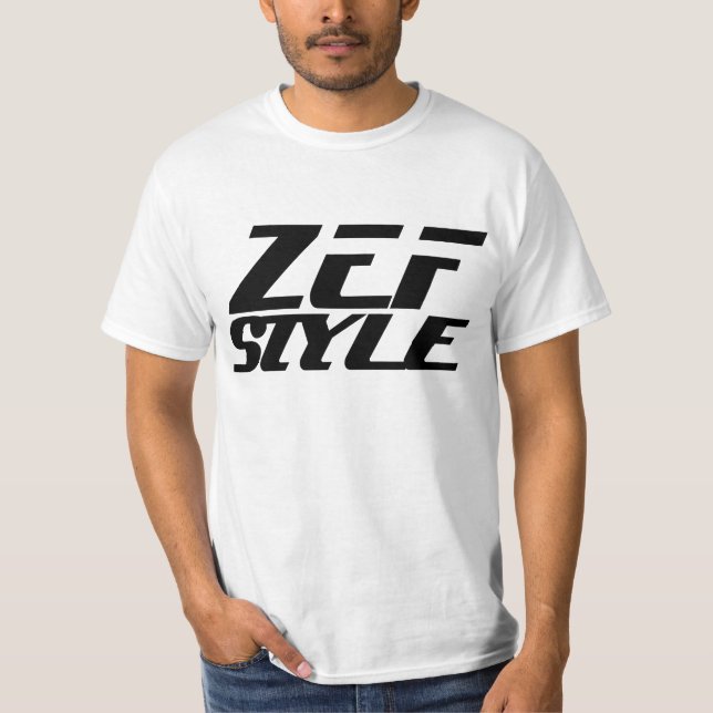 CAMISETA T-SHIRT DO ESTILO DE ZEF (Frente)
