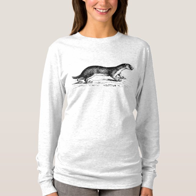 Camiseta T-shirt do estilo do artesão de Woodblock da (Frente)