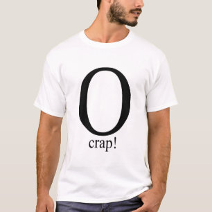 Camiseta T-shirt do excremento de O